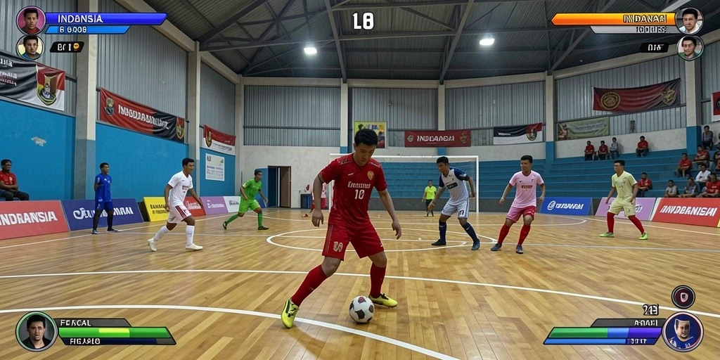Grafis menarik yang mendukung pengalaman bermain.