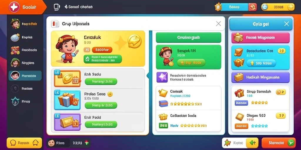 Kustomisasi karakter yang sangat beragam.